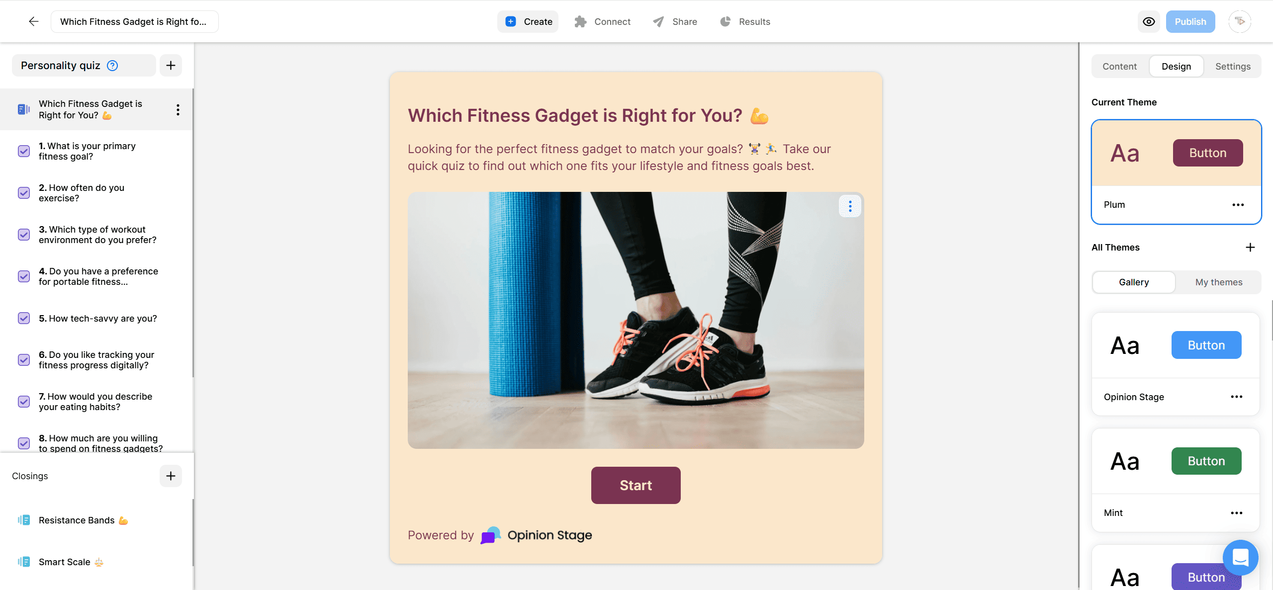 Cover image representing a quiz that helps you find the right fitness gadget.